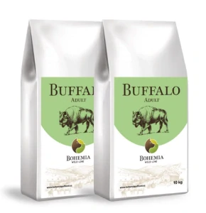 BOHEMIA WILD Adult Buffalo 2 x 10kg