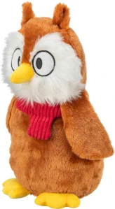 TRIXIE Xmas Owl - vánoční sova, plyšová hračka pro psy, 33 cm