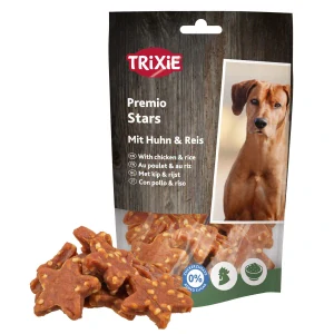 TRIXIE PREMIO Stars, hvězdičky s kuřetem a rýží, 100 g