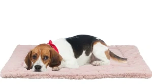 TRIXIE Podložka LONNI, manšestrový plyš, růžová 60 x 45 cm