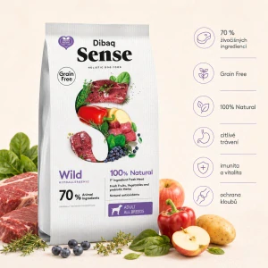 DIBAQ SENSE FRESH Wild Boar and Deer 10kg