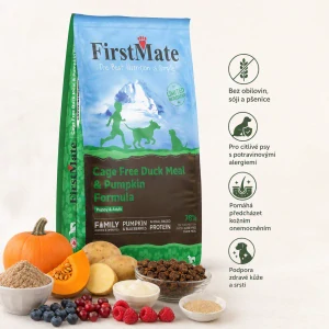 FirstMate Cage Free Duck Meal & Pumpkin 11,4 kg