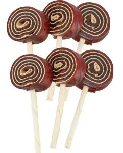 TRIXIE PREMIO Lolly, lízátko s kachnou a treska,  11 cm/ 80 g