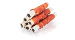 KIDDOG BUFFET kachní prsa na bůvolím válečku 17cm/60g, plněném kuřecími játry  [50ks]