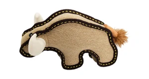 Býk jutový 24 cm, robustní hračka pro psy, HIPHOP DOG