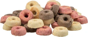 TRIXIE Vegan Cookie Loops, sušenkové kroužky, 1.3 kg