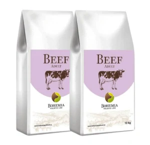 BOHEMIA HOLISTIC Adult Beef 2x10kg