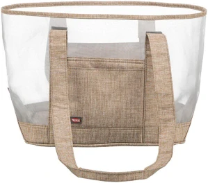 TRIXIE Transportní síťovaná taška MARY, 53 x 30 x 20 cm, nosnost 6 kg, písková