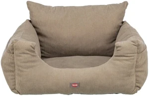 TRIXIE Sedačka / pelech do auta, 55 x 50 x 30 cm, šedobéžová