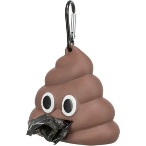 TRIXIE Zásobník POOP na sáčky na exkrementy, 8 x 5 cm / 15 sáčků, PVC