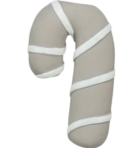 TRIXIE Vánoční cukrová hůlka, se zvukem, 10 cm, latex, šedobéžová