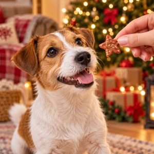 TRIXIE PREMIO Xmas Stars, vánoční pamlsek kachna s rýží, 100 g
