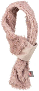 TRIXIE Vánoční hebká šála, plyš, starorůžová 50 cm