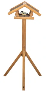 TRIXIE Krmítko pro venkovní ptactvo, 46 × 22 × 44 cm/1.15 m, lakovaná borovice