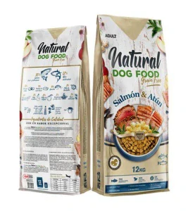 Natural DOG FOOD Salmon & Tuna Grain Free 4 kg