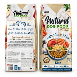 Natural DOG FOOD Salmon & Tuna Grain Free 12 kg