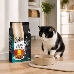 Sheba kapsa Fresh&Fine mix hovězí,kuře,jehněčí 6x50g