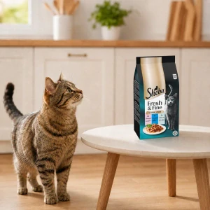 Sheba kapsa Fresh&Fine mix losos,tuňák,pstruh 6x50g