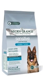 Arden Grange Dog GF Puppy Sen.Oc.White Fish&Potato12kg