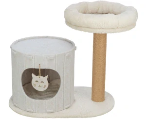 TRIXIE Škrabadlo FILIA s filcovým domkem, 58 × 37 cm, výška: 52 cm, krémová
