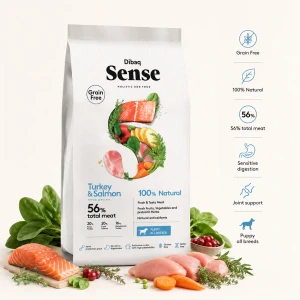 DIBAQ SENSE Salmon&Turkey PUPPY 12 kg