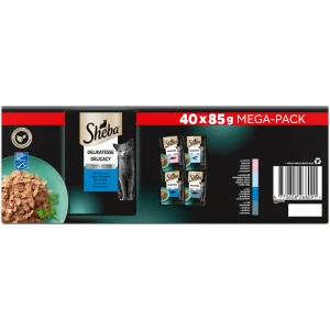 Sheba kapsa Delicacy Rybí výběr 40x85g