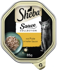Sheba vanička Sauce Collection krůtí 85g