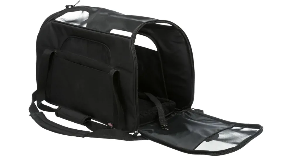 TRIXIE Transportní taška MADISON, 25 x 33 x 50cm, černá (max. 7kg)