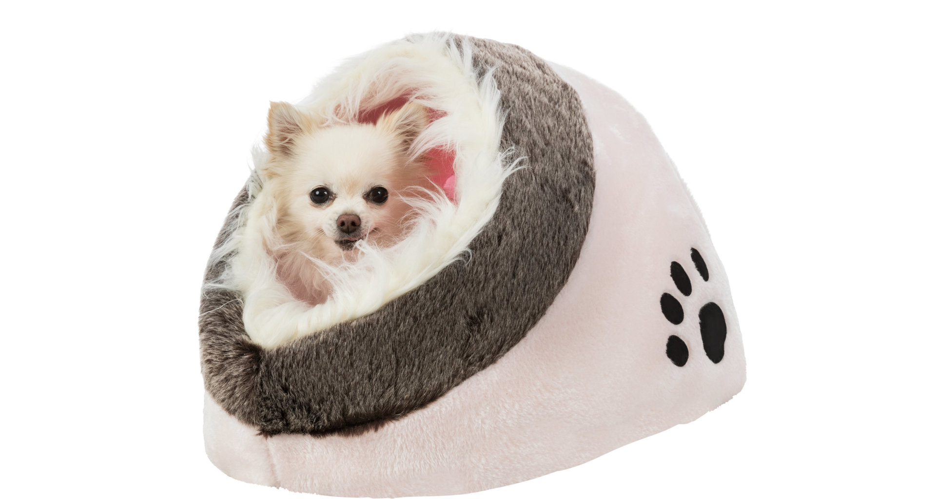 TRIXIE Pelíšek koule MINOU č.1  35x26x41cm,  - růžová/šedá