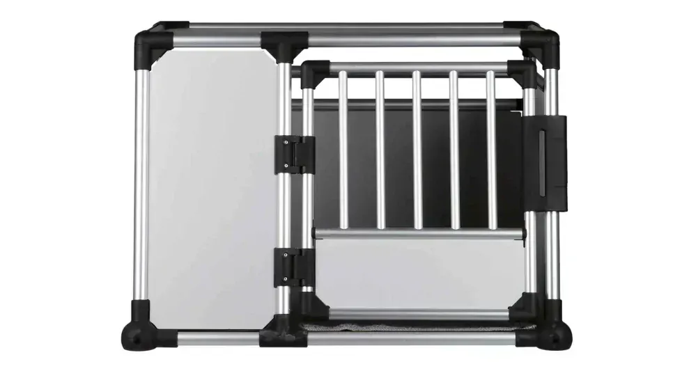 TRIXIE Transportní klec - hliníkový rám, pevné panely 93x65x81 cm