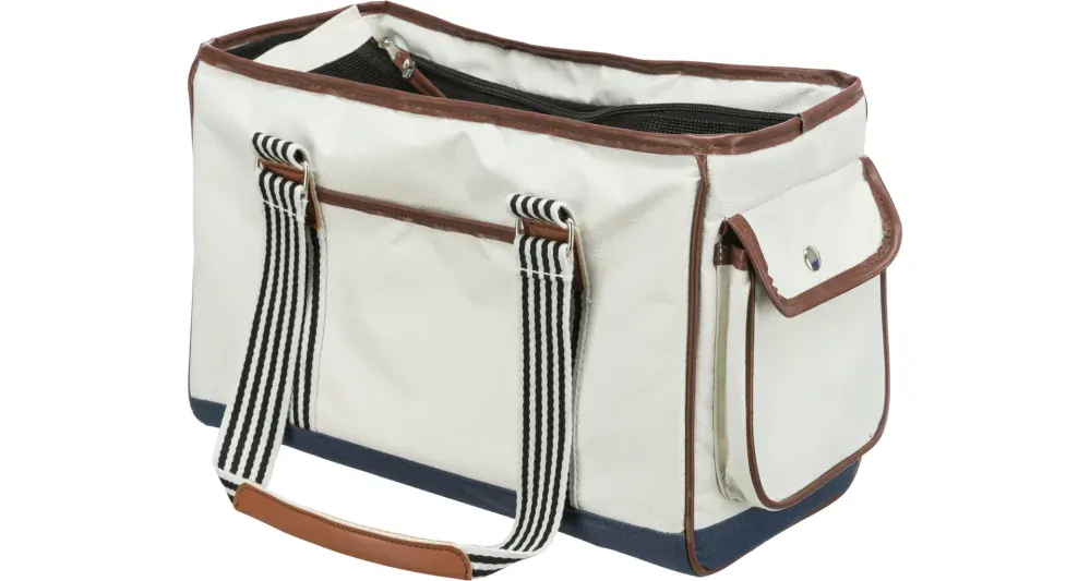 TRIXIE Přenosná taška ELISA 20x26x41 cm bílá (max. 5kg)