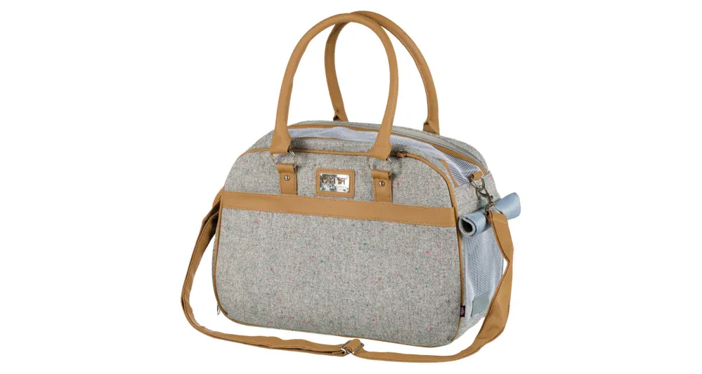 TRIXIE Přepravní taška HELEN 19 x 28 x 40 cm šedá (max. 10kg)