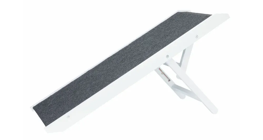 TRIXIE Rampa, výškově nastavitelná 36 x 90 cm bílá