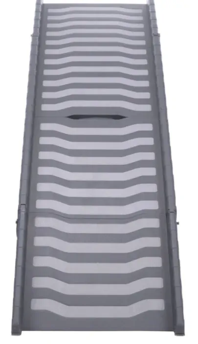 TRIXIE Rampa, protiskluz, skládací 3 díly, šetří místo 39x150cm šedá