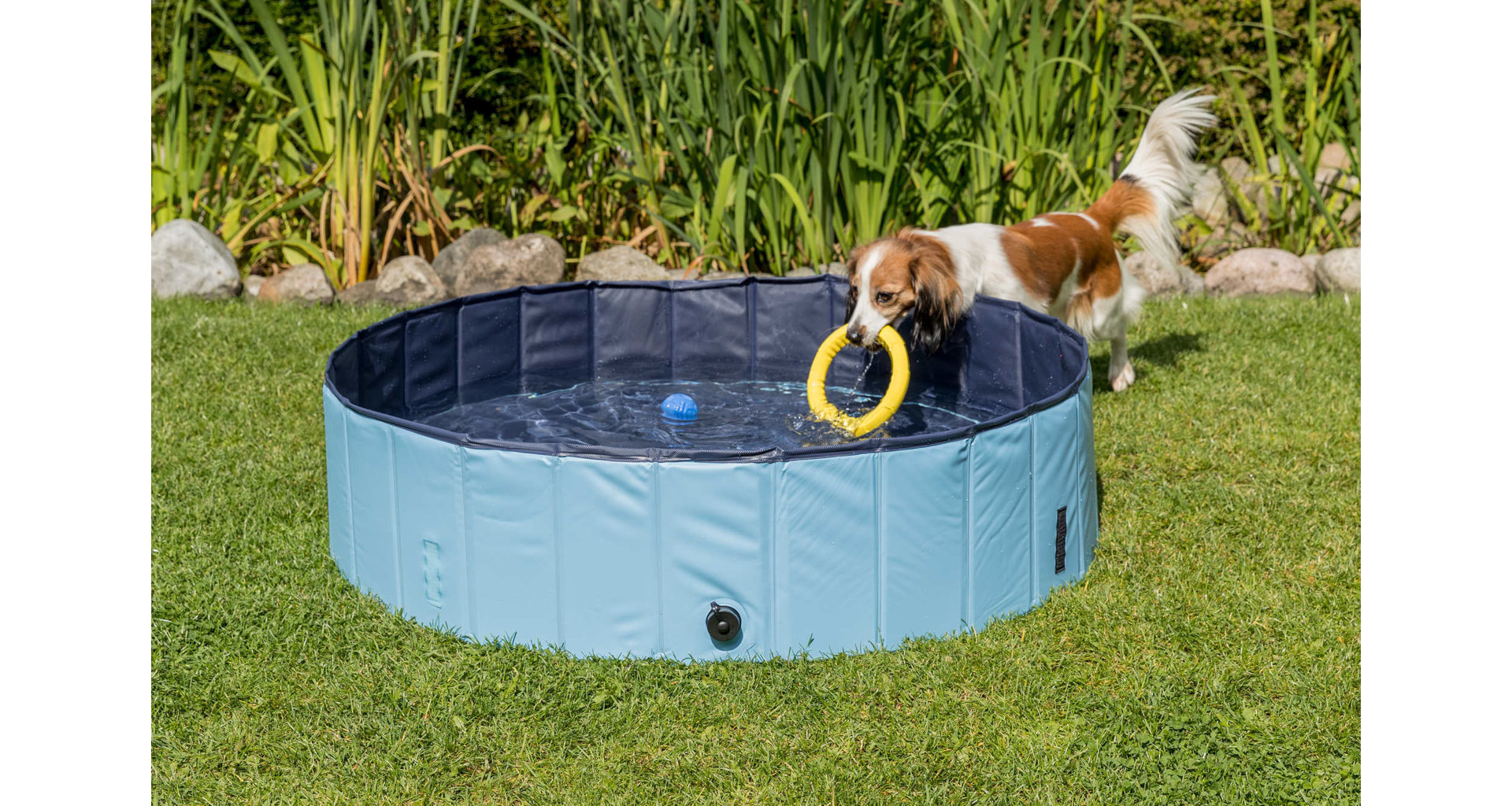 TRIXIE Bazén pro psy 160 x 30 cm světle modrá/modrá