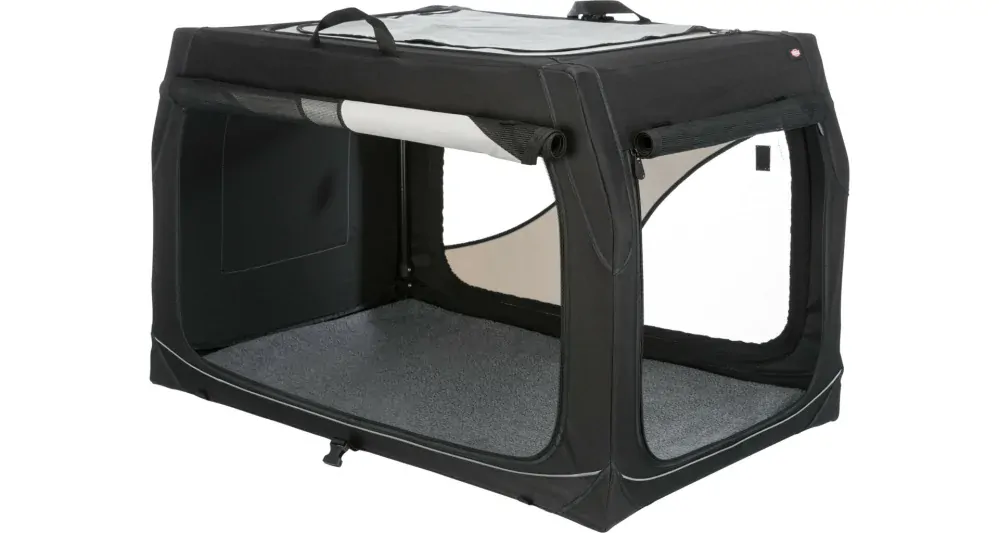 TRIXIE Transportní nylonový box Vario M-L  91x58x61 cm černo-šedý