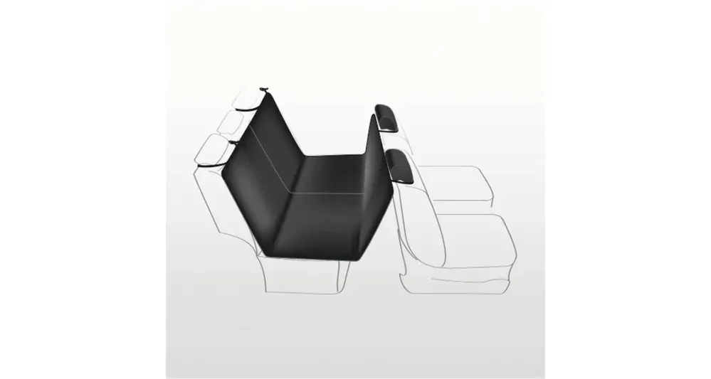 TRIXIE Autopotah za zadní sedadla 1,45x1,60m - černý