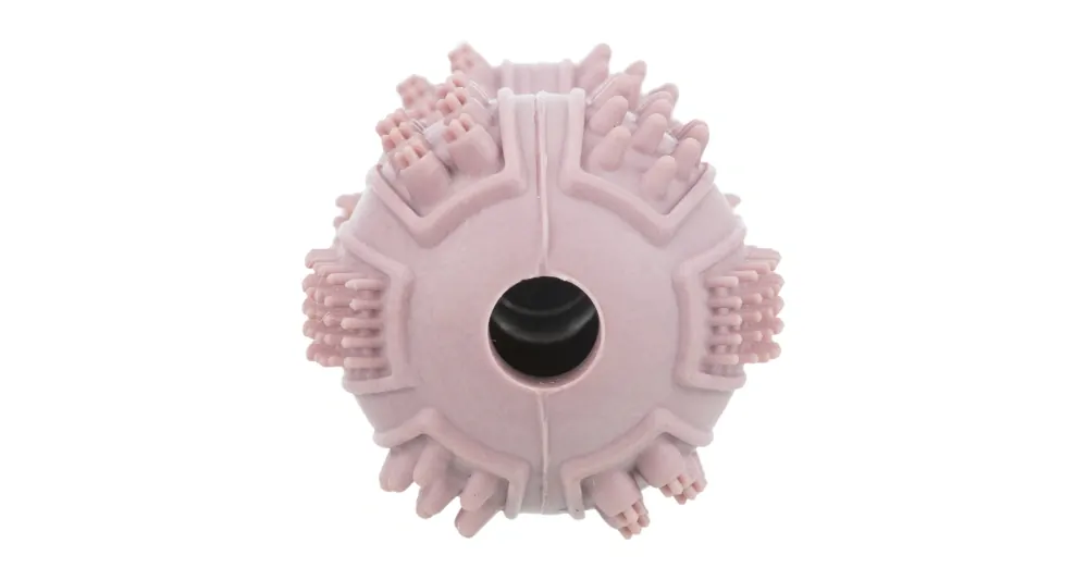 TRIXIE DentaFun činka přírodní tvrdá guma, různobarevná 9 cm