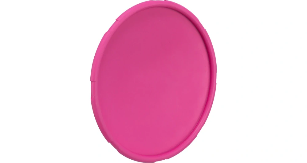 TRIXIE Létající disk přírodní guma velký 24cm růžový
