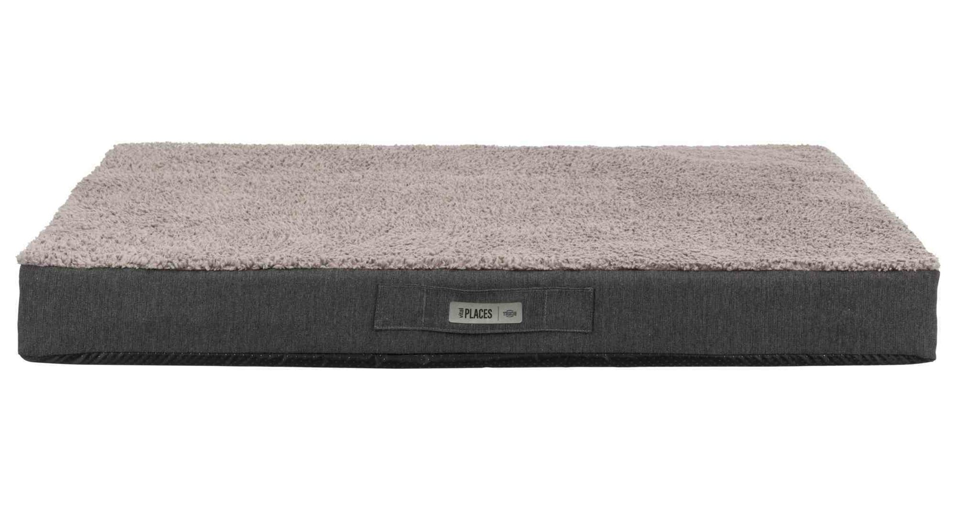 TRIXIE Ortopedický pelech BENDSON, 120 × 72 cm, světle šeda/tmavo šedá