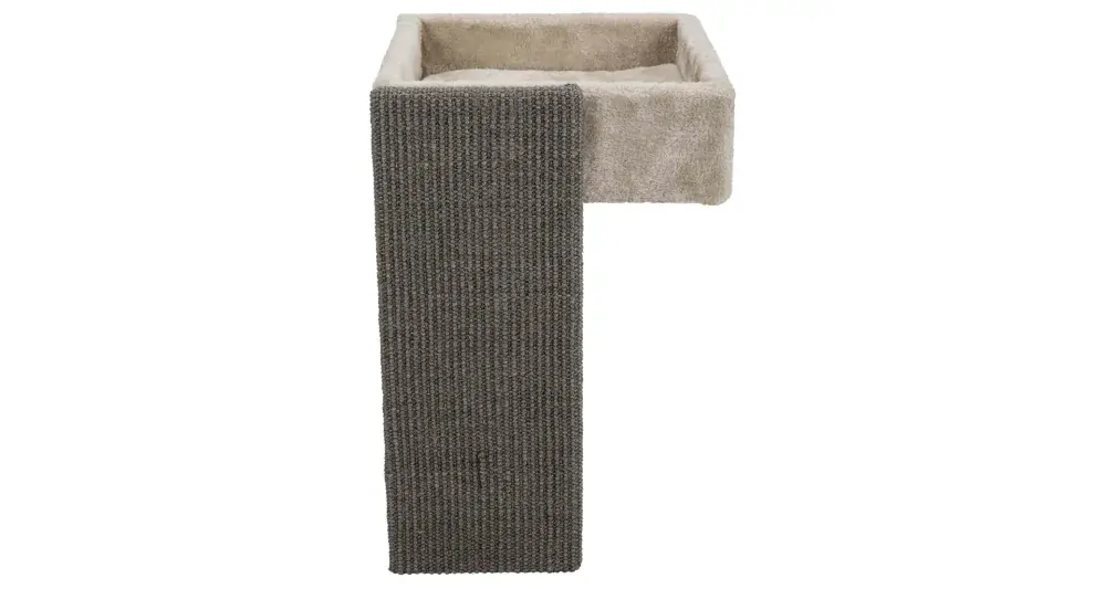 TRIXIE Čtveratý pelech se škrabací deskou sv.šedý,umístění v polici