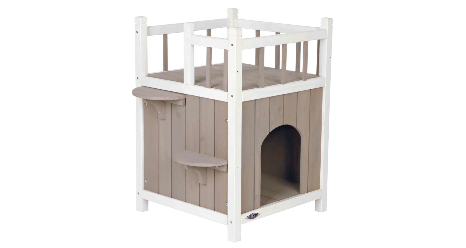 TRIXIE Natura kočičí domek s balkónem 45x65x45cm