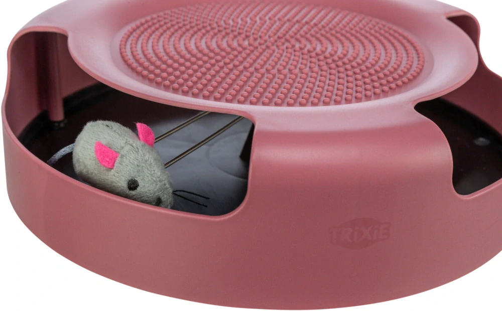TRIXIE Myš v kruhu se škrábacím kobercem 25x6cm