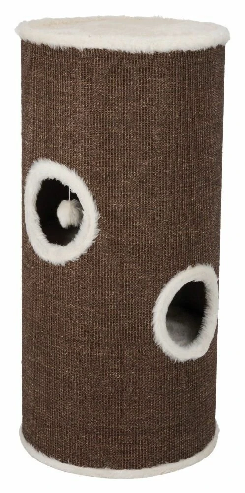 TRIXIE Škrábadlo VITUS Cat Tower, 115 cm, hnědo/krémové - DOPRODEJ