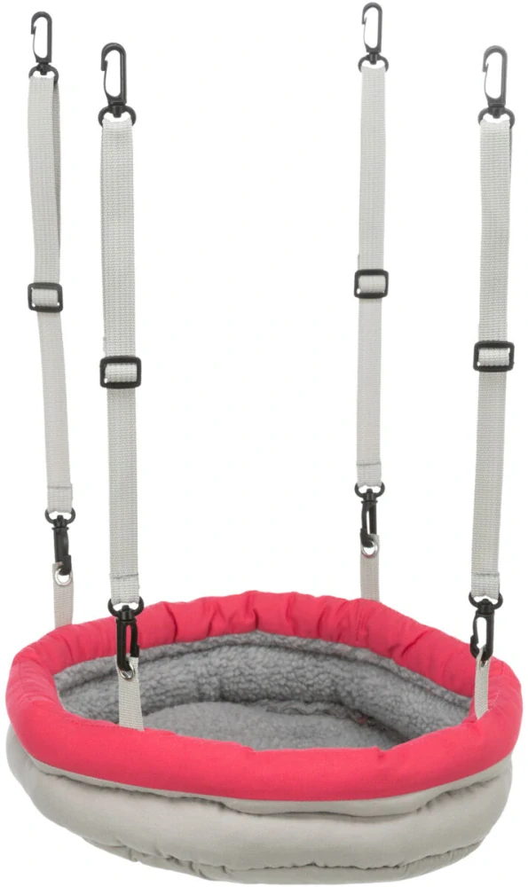 TRIXIE Plyšový pelíšek na zavěšení do klece pro myši,křečky 30x8x25