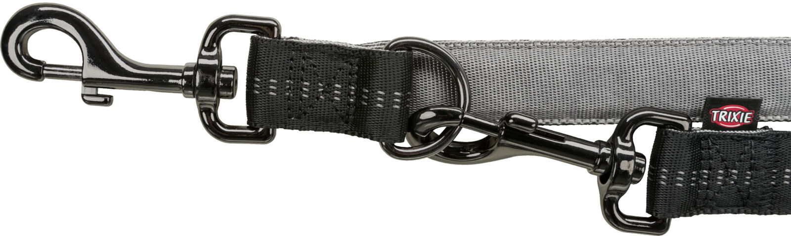 TRIXIE Prodlužovací vodítko SOFTLINE ELEGANCE - černá/grafit M-L:2,00m/20mm