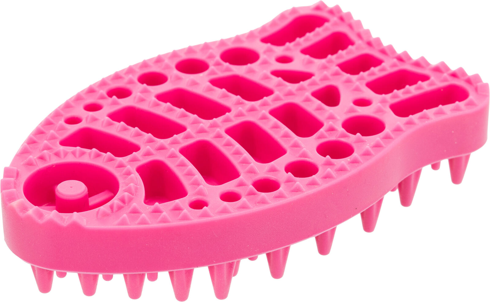 TRIXIE Masážní kartáč pro kočky, silikon, 7x11cm, růžová - DOPRODEJ
