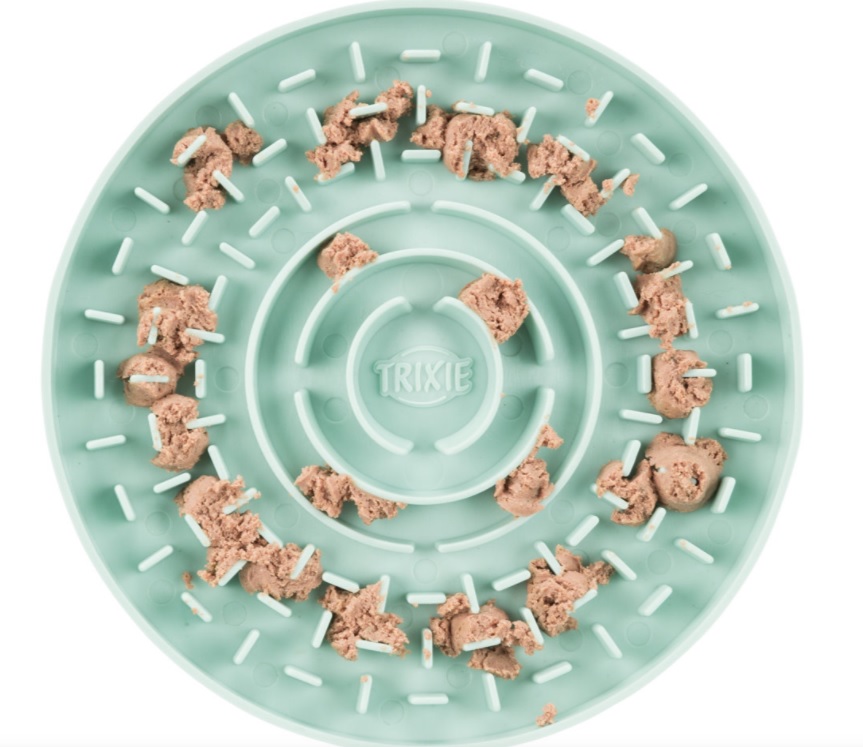 TRIXIE JUNIOR lízací talířek na pamlsky/paštiky 15 cm
