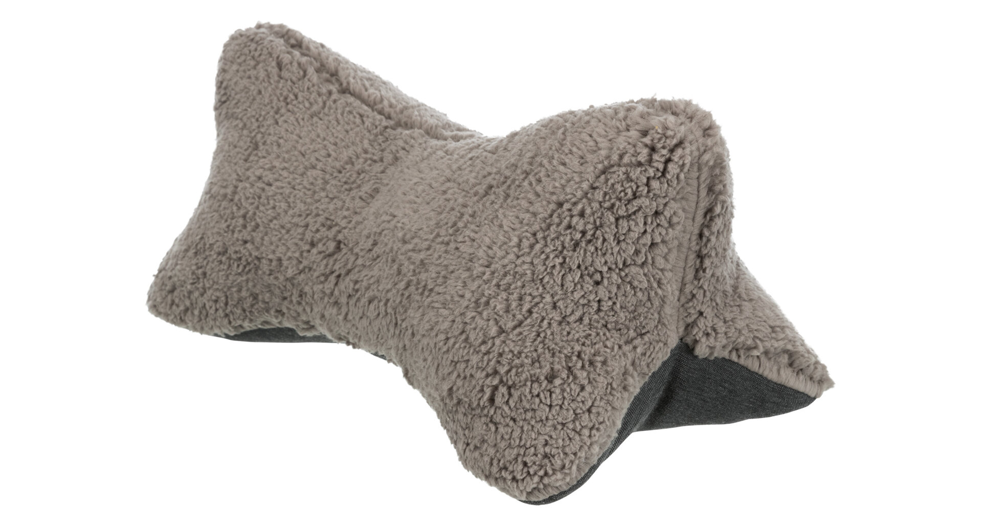 TRIXIE Polštář pod hlavu BENDSON, 40x22 cm, světlešedá/tmavošedá