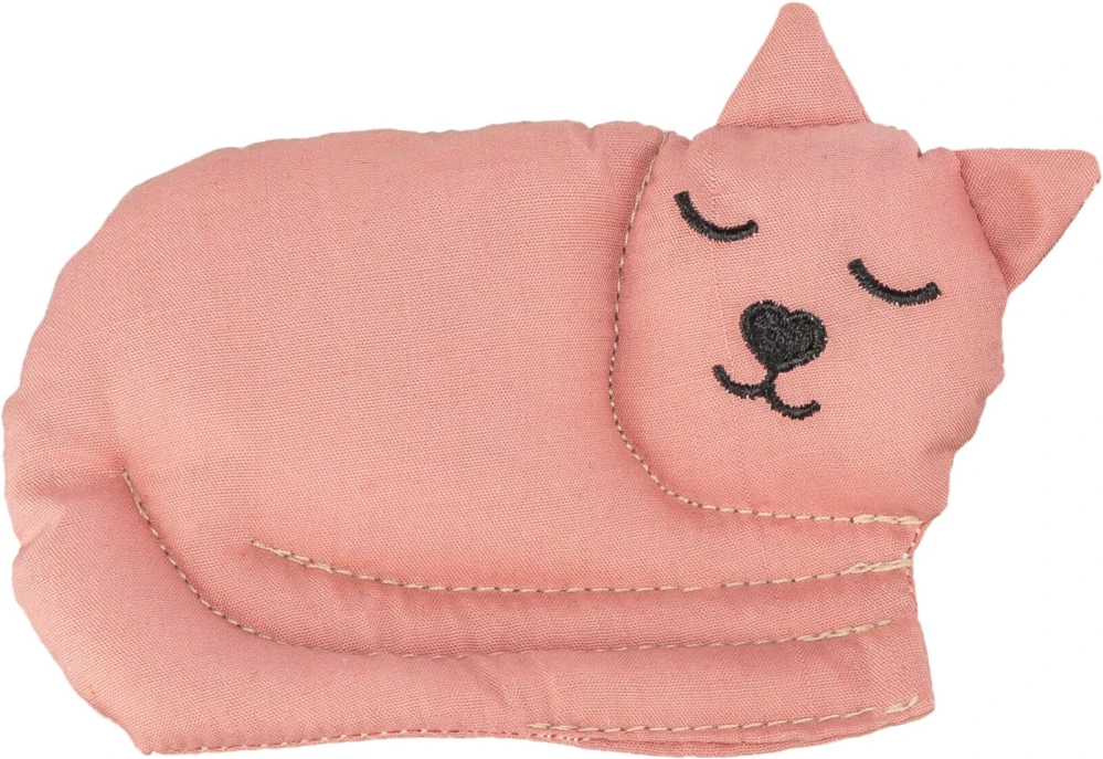 TRIXIE CAT, bavlněná kočka, hračka pro kočky s valerianem, 13 cm